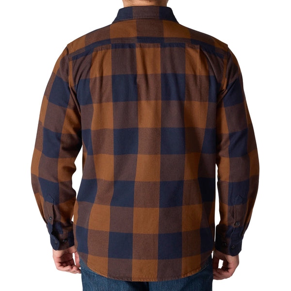 Carhartt 107013 Men's Loose Fit HW Flannel LS Plaid Shirt