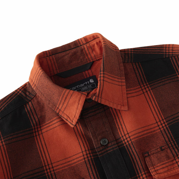 Carhartt 107013 Men's Hubbard Loose LS Plaid Shirt