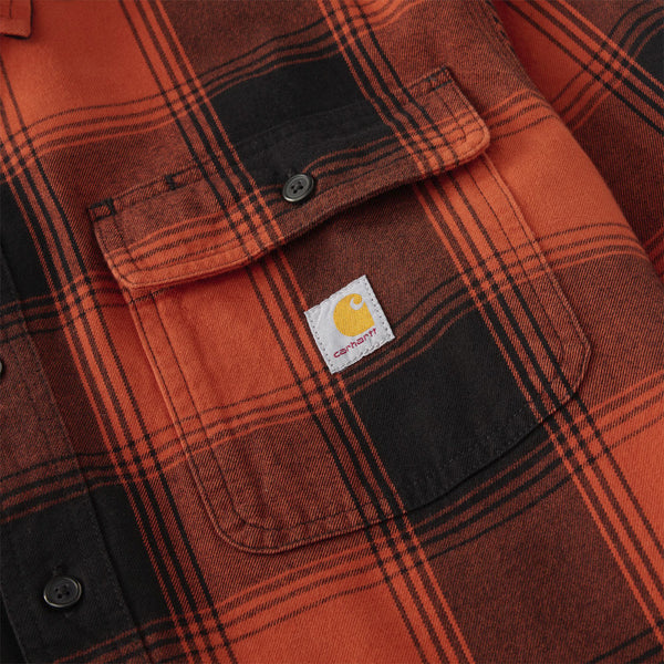 Carhartt 107013 Men's Hubbard Loose LS Plaid Shirt