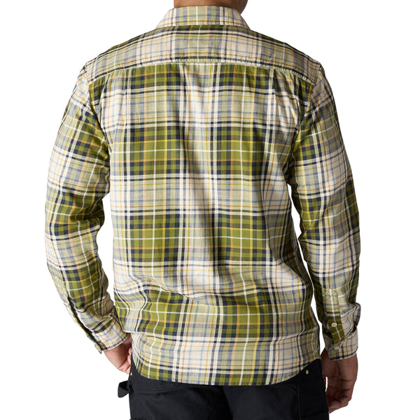 Carhartt 107014 Men's Rugged Flex Relaxed Fit LW LS Plaid Shirt