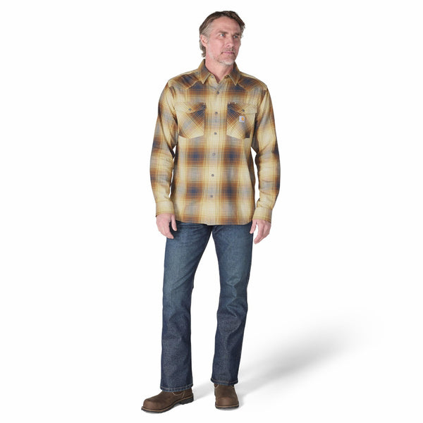 Carhartt 107016 Men's Montana Bozeman Relaxed LS Plaid Shirt