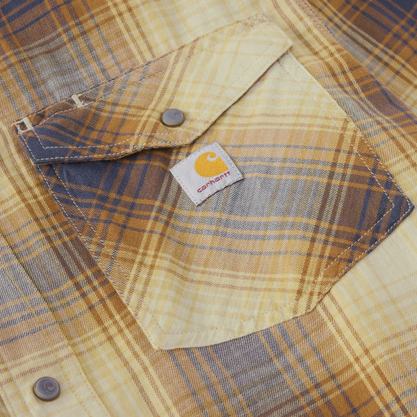 Carhartt 107016 Men's Montana Bozeman Relaxed LS Plaid Shirt