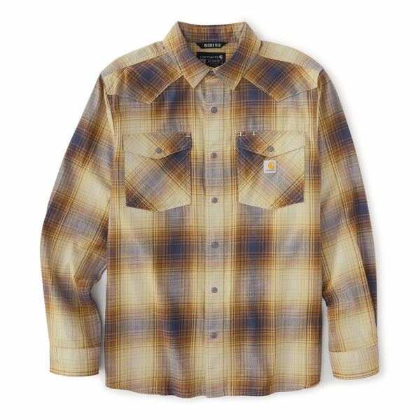 Carhartt 107016 Men's Montana Bozeman Relaxed LS Plaid Shirt