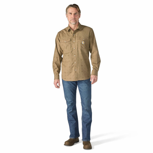 Carhartt 107016 Men's Montana Bozeman Relaxed LS Plaid Shirt
