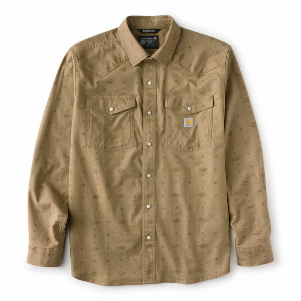 Carhartt 107016 Men's Montana Bozeman Relaxed LS Plaid Shirt
