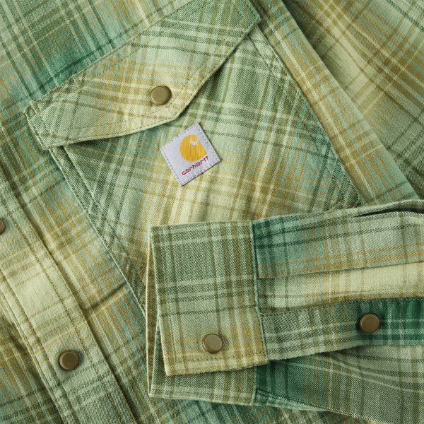Carhartt 107016 Men's Montana Bozeman Relaxed LS Plaid Shirt