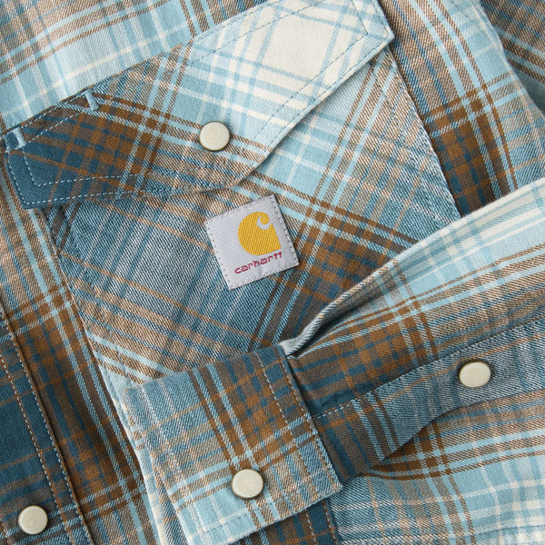 Carhartt 107016 Men's Montana Bozeman Relaxed LS Plaid Shirt