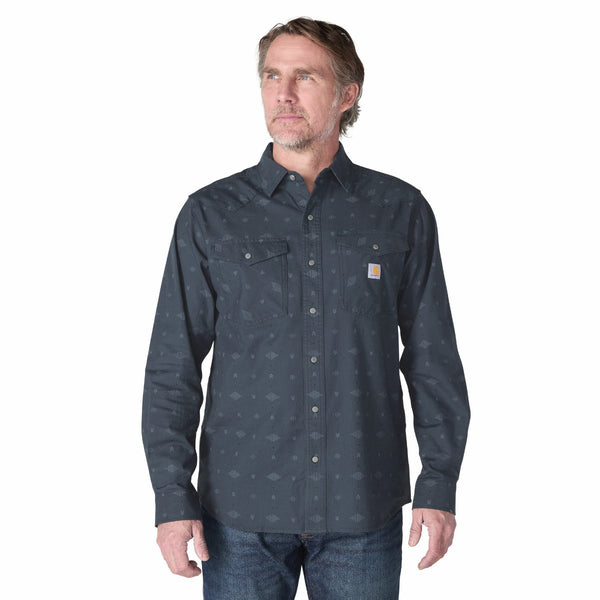 Carhartt 107016 Men's Montana Bozeman Relaxed LS Plaid Shirt