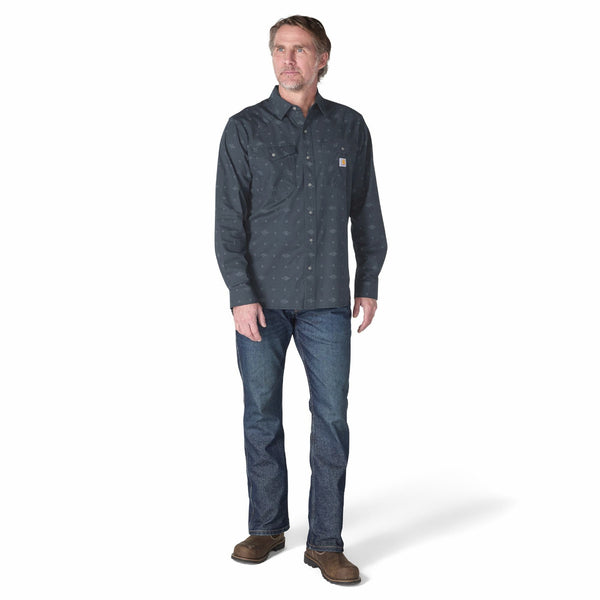 Carhartt 107016 Men's Montana Bozeman Relaxed LS Plaid Shirt