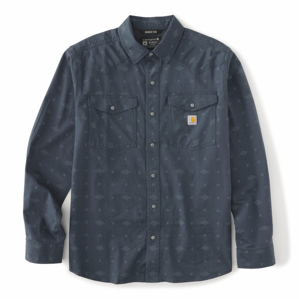 Carhartt 107016 Men's Montana Bozeman Relaxed LS Plaid Shirt
