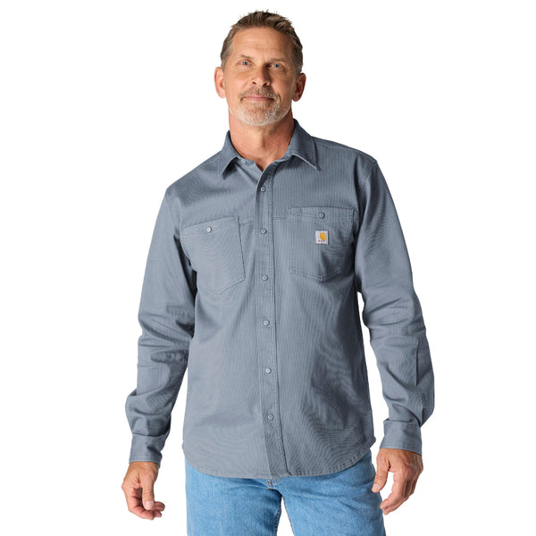 Carhartt 107019 Men's Montana Rugged Flex Relaxed Fit Corduroy LS Shirt