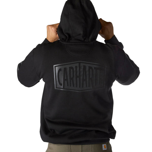 Carhartt 107030 Men's Rain Defender Loose Fit Midweight Logo Graphic Sweatshirt