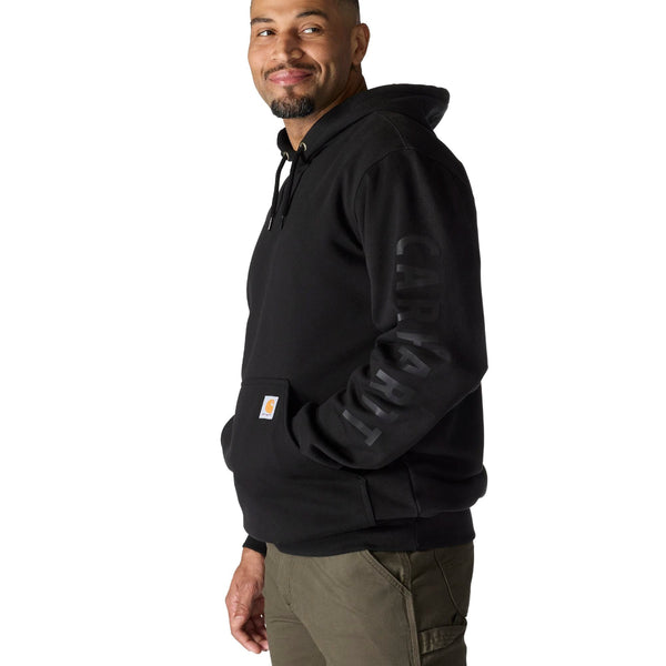 Carhartt 107030 Men's Rain Defender Loose Fit Midweight Logo Graphic Sweatshirt