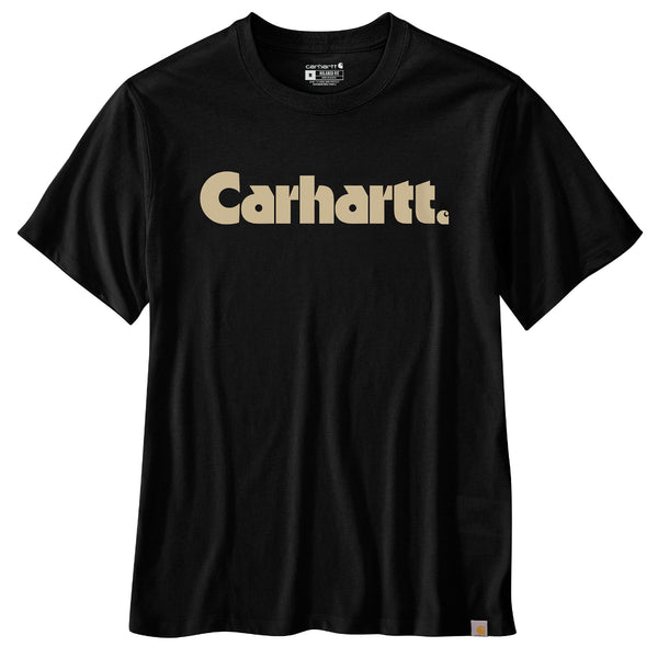 Carhartt 107046 Men's Relaxed Fit LW SS Logo Graphic T-Shirt