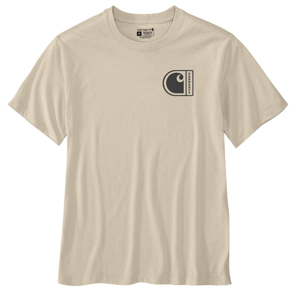 Carhartt 107048 Men's Relaxed Fit LW SS C Graphic T-Shirt