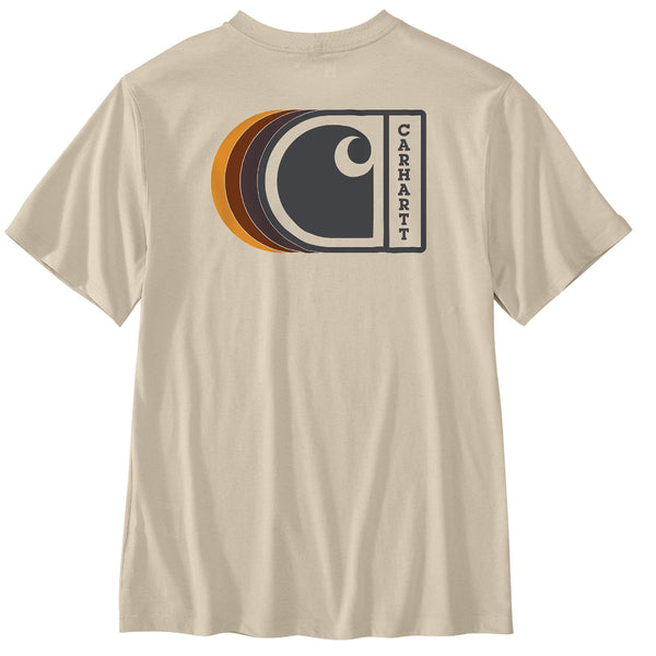 Carhartt 107048 Men's Relaxed Fit LW SS C Graphic T-Shirt