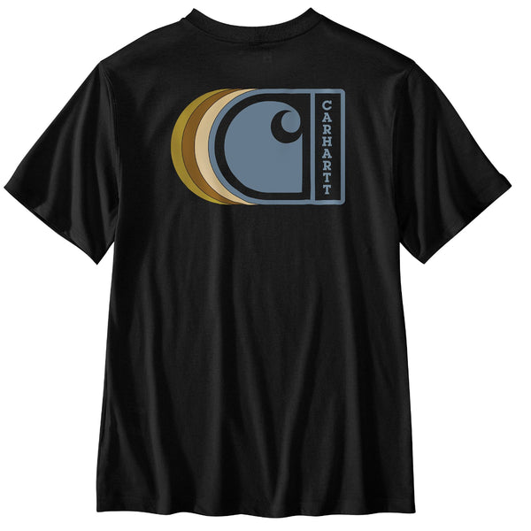 Carhartt 107048 Men's Relaxed Fit LW SS C Graphic T-Shirt