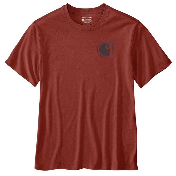 Carhartt 107048 Men's Relaxed Fit LW SS C Graphic T-Shirt