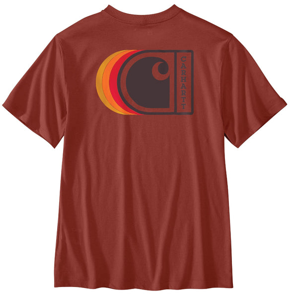 Carhartt 107048 Men's Relaxed Fit LW SS C Graphic T-Shirt