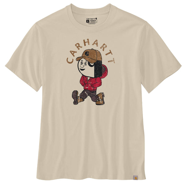 Carhartt 107051 Men's Relaxed Fit LW SS Active Jac Graphic T-Shirt