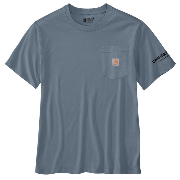 Carhartt 107052 Men's Relaxed Fit LW Pocket SS Streetcar Graphic T-Shirt