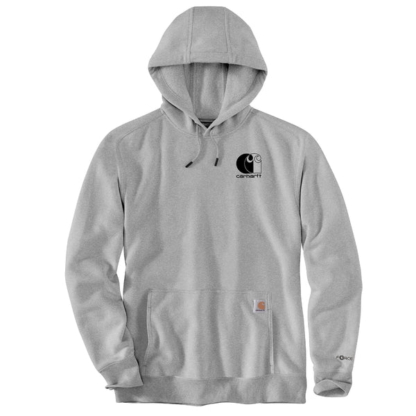 Carhartt 107064-CORE Men's Force Relaxed Fit Lightweight Logo Graphic Sweatshirt