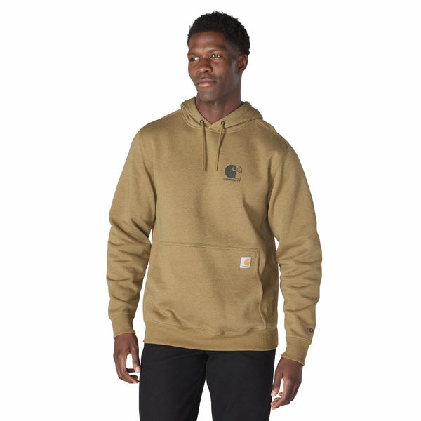 Carhartt 107064-F26 Men's Force Logo Sweatshirt