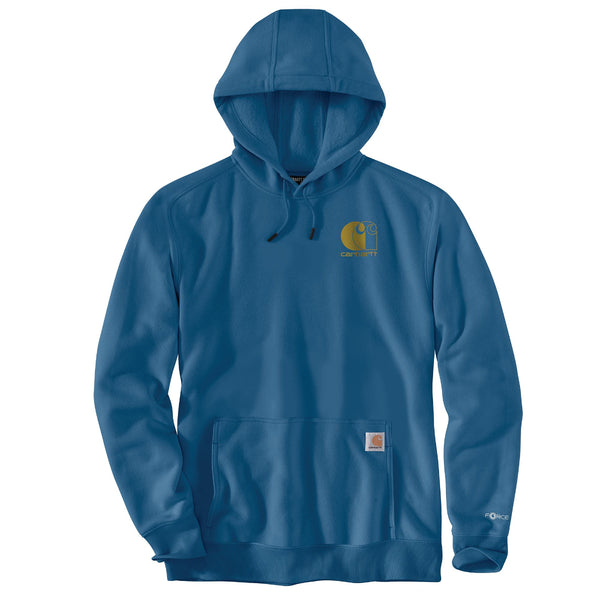 Carhartt 107064-SNSL Men's Force Relaxed Fit Lightweight Logo Graphic Sweatshirt Seasonal Colors