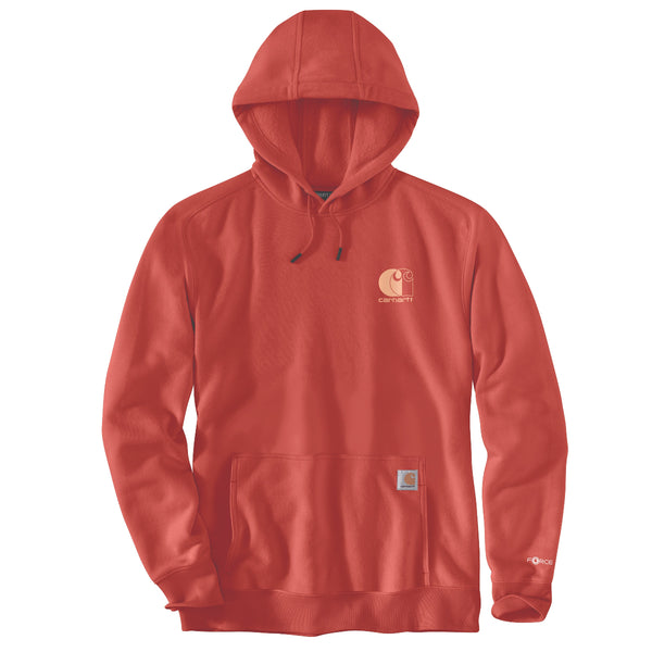 Carhartt 107064-SNSLS26 Men's Force Logo Sweatshirt