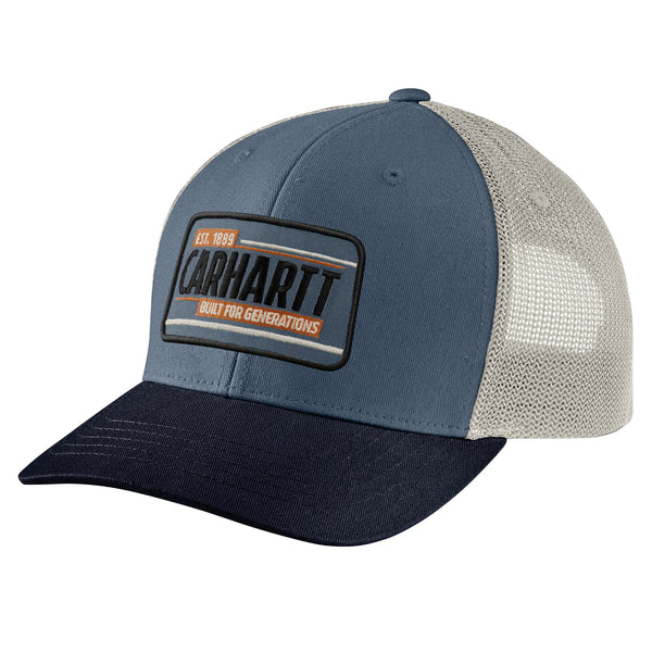 Carhartt 107093 Canvas Mesh-Back Generations Patch Cap