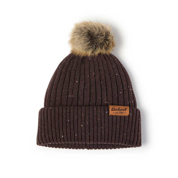 Carhartt 107103 Knit Faux Fur Pom-Pom Beanie