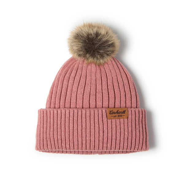 Carhartt 107103 Knit Faux Fur Pom-Pom Beanie