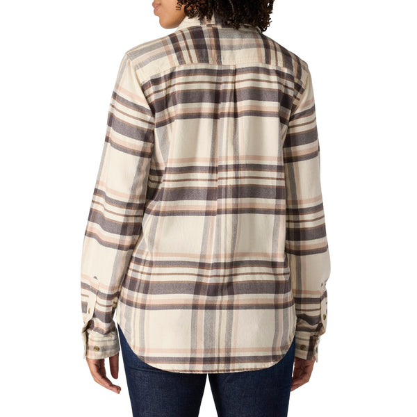 Carhartt 107135 Women's TENCEL Fiber Series Relaxed Fit Plaid Shirt
