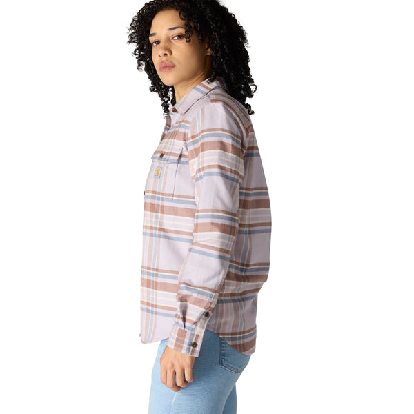 Carhartt 107135 Women's TENCEL Fiber Series Relaxed Fit Plaid Shirt