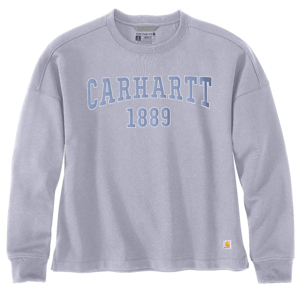 Carhartt 107160 Women's Loose Fit Midweight Carhartt Graphic Sweatshirt