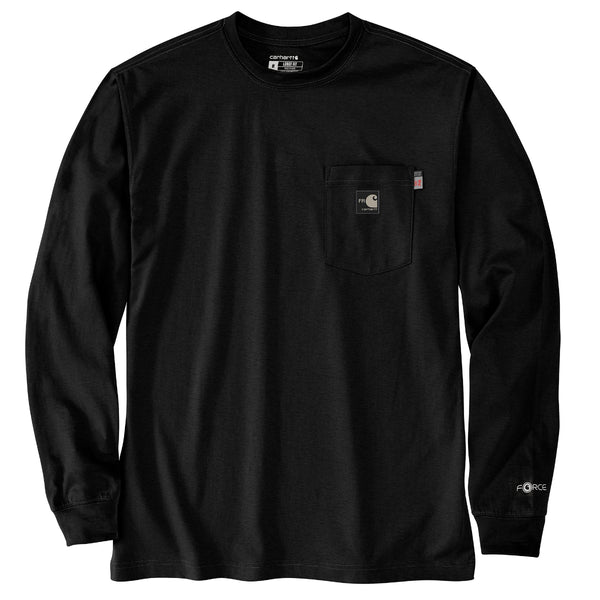 Carhartt 107191 Men's FR Force Loose Fit LW LS Camo C Graphic T-Shirt