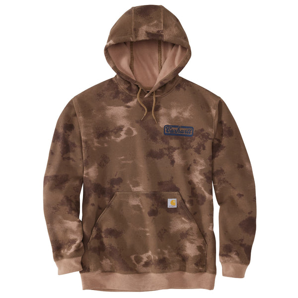 Carhartt 107206 Men's Loose Fit Midweight Watercolor Camo Graphic Sweatshirt