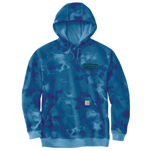 Carhartt 107206 Men's Loose Fit Midweight Watercolor Camo Graphic Sweatshirt