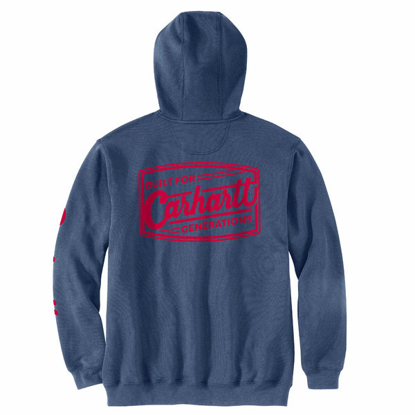 Carhartt 107208 Men's Loose Fit Midweight Built Graphic Sweatshirt
