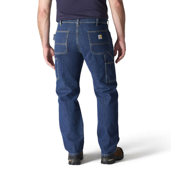 Carhartt 107229 Men's FR Loose Straight Denim Dungaree