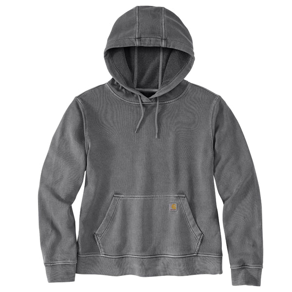 Carhartt 107231 Women's Relaxed Fit Midweight Garment Dye French Terry Hooded Sweatshirt