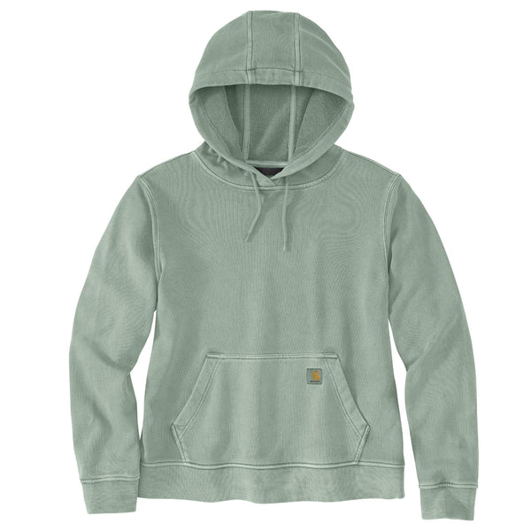 Carhartt 107231 Women's Relaxed Fit Midweight Garment Dye French Terry Hooded Sweatshirt