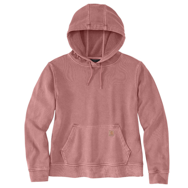 Carhartt 107231 Women's Relaxed Fit Midweight Garment Dye French Terry Hooded Sweatshirt