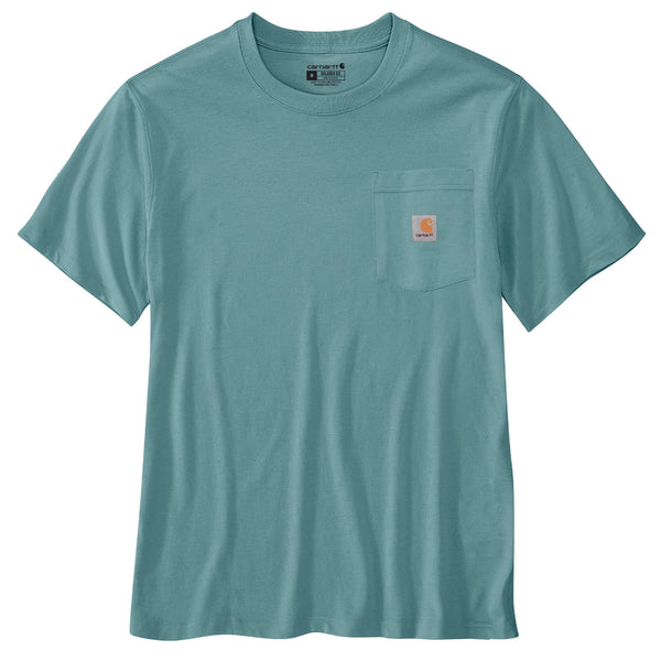Carhartt 107261 Men's Relaxed Fit LW SS Pocket Fire Graphic T-Shirt
