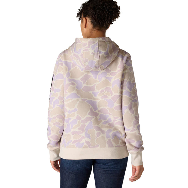 Carhartt 107267 Women's Relaxed Fit Midweight Logo Sleeve Graphic Printed Sweatshirt