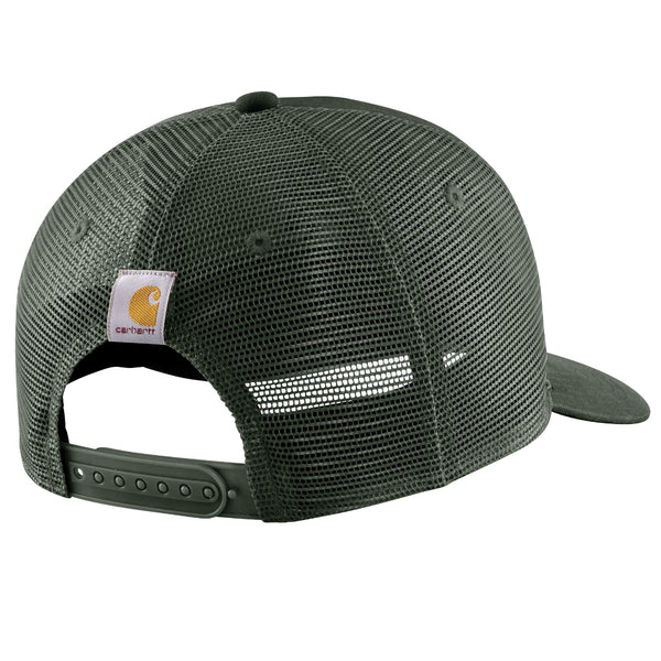 Carhartt 107271 Rugged Flex Twill Mesh-Back Camo Patch Cap