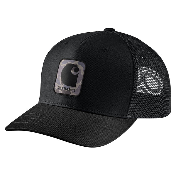 Carhartt 107271 Rugged Flex Twill Mesh-Back Camo Patch Cap