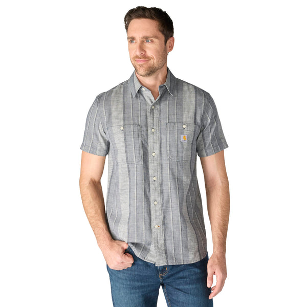 Carhartt 107272 Men's Bozeman Relaxed SS Plaid Shirt