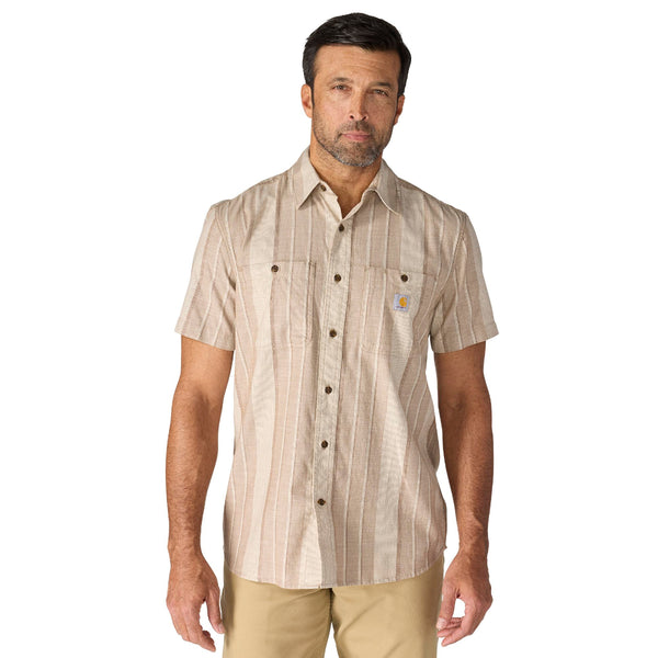 Carhartt 107272 Men's Bozeman Relaxed SS Plaid Shirt