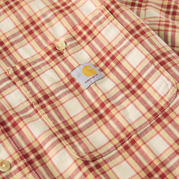 Carhartt 107272 Men's Bozeman Relaxed SS Plaid Shirt